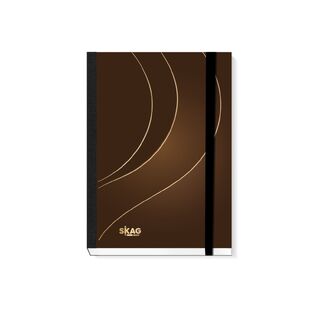 SKAG 2026 2027 ΗΜΕΡΟΛΟΓΙΟ ΑΚΑΔΗΜΑΙΚΟ ΗΜΕΡΗΣΙΟ 14x21cm (ΣΕΠΤΕΜΒΡΙΟΣ 2026 ΑΥΓΟΥΣΤΟΣ 2027) FLEXBOOK ΜΕ ΛΑΣΤΙΧΟ ΚΑΦΕ 312288
