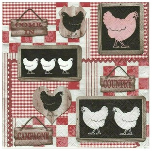 PAW ΧΑΡΤΟΠΕΤΣΕΤΑ ΓΙΑ DECOUPAGE (ΝΤΕΚΟΥΠΑΖ) ΠΑΣΧΑΛΙΝΗ ΚΑΡΟ ΚΟΚΚΙΝΟ ΛΕΥΚΟ ΜΕ ΚΟΤΟΥΛΕΣ 33Χ33 SDL078700