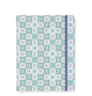 FILOFAX A5 MEDITERRANEAN MINT REFILLABLE NOTEBOOK 179534