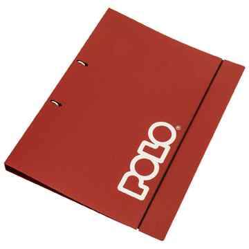 POLO ΝΤΟΣΙΕ 21x29,7cm 2 ΚΡΙΚ PP ΠΛΑΣΤΙΚΟ ΜΕ ΛΑΣΤΙΧΟ ΜΠΟΡΝΤΩ 919012