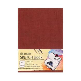 SKETCH BOOK ΒΙΒΛΙΟΔΕΤΗΜΕΝΟ A4 (21x29,7cm) 108 ΛΕΥΚΑ ΦΥΛΛΑ 105gr ΚΟΚΚΙΝΟ ΕΞΩΦΥΛΛΟ 0329528