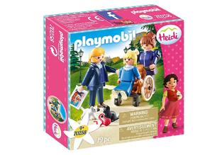 PLAYMOBIL HEIDI ΚΛΑΡΑ ΠΑΤΕΡΑΣ ΚΑΙ ΔΕΣΠΟΙΝΙΣ ΡΟΤΕΝΜΑΙΕΡ 70258