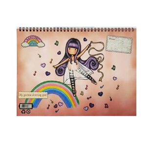 GRAFFITI SANTORO GORJUSS ΜΠΛΟΚ ΖΩΓΡΑΦΙΚΗΣ A4 (21x29,7cm) 30φ LITTLE DANCER 25718