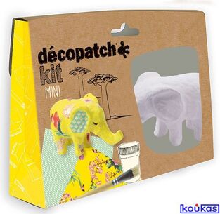 DECOPATCH ΣΕΤ MINI ΚΑΤΑΣΚΕΥΗ ΕΛΕΦΑΝΤΑΚΙ 23KIT029