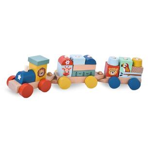 LUNA TOYS ΞΥΛΙΝΟ ΤΡΕΝΑΚΙ 40x7,2x9cm 622454