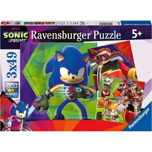 RAVENSBURGER ΠΑΖΛ 3x49τεμ SONIC 05695