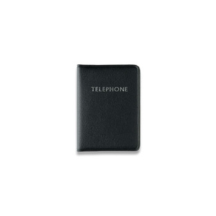 ΤΗΛΕΦΩΝΙΚΟ ΕΥΡΕΤΗΡΙΟ 7x11cm No3  ΜΑΛΑΚΟ ΕΞΩΦΥΛΛΟ ΜΑΥΡΟ 10003 (ΛΙΝΑΡΔΑΤΟΣ)