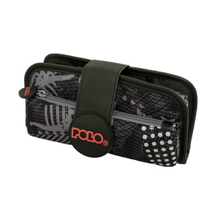 POLO ΚΑΣΕΤΙΝΑ ΒΑΡΕΛΑΚΙ ΚΑΙ ΤΕΤΡΑΓΩΝΗ RUBBER ΜΑΥΡΟ ΓΚΡΙ 937019 8438