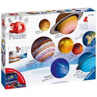 RAVENSBURGER 3D ΠΑΖΛ 522τεμ 8 ΠΛΑΝΗΤΕΣ 116683