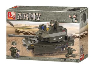 SLUBAN ΠΑΙΔΙΚΟ ΠΑΙΧΝΙΔΙ ΜΕ ΤΟΥΒΛΑΚΙΑ B0287 ARMY TANK (ΤΑΝΚ) 219PCS