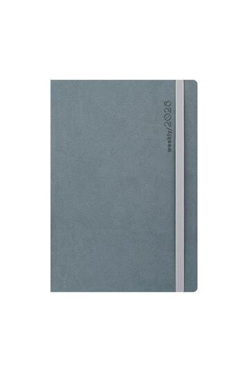 2026 ΗΜΕΡΟΛΟΓΙΟ ΕΒΔΟΜΑΔΙΑΙΟ 17x24cm FLEXY ΓΚΡΙ ΑΝΟΙΧΤΟ ΜΕ ΛΑΣΤΙΧΟ 63094 (ΛΙΝΑΡΔΑΤΟΣ)