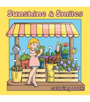 ΒΙΒΛΙΟ ΖΩΓΡΑΦΙΚΗΣ COLORING BOOK SUNSHINE AND SMILES BO72908