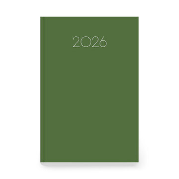 2026 ΗΜΕΡΟΛΟΓΙΟ ΗΜΕΡΗΣΙΟ SIMPLE 12x17cm ΠΡΑΣΙΝΟ 355741 (ΤΡΙΠΕΡΙΝΑ)