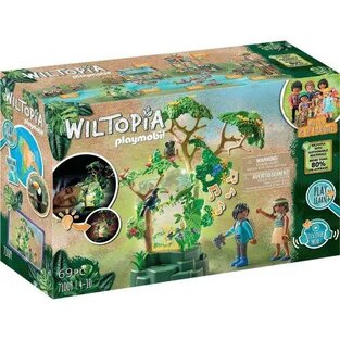 PLAYMOBIL WILTOPIA ΦΩΤΙΖΟΜΕΝΟ ΤΡΟΠΙΚΟ ΔΕΝΤΡΟ ΚΑΙ ΕΞΕΡΕΥΝΗΤΕΣ 71009