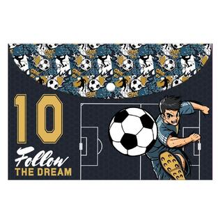 MUST TEAM ΦΑΚΕΛΟΣ ΜΕ ΚΟΥΜΠΙ ΠΛΑΣΤΙΚΟΣ A4 (21x29,7cm) FOOTBALL FOLLOW THE DREAM 586497