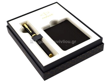 PARKER ΠΕΝΑ IM PREMIUM BLACK GOLD GT FP (F)