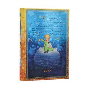 2027 ΗΜΕΡΟΛΟΓΙΟ ΗΜΕΡΗΣΙΟ PAPERBLANKS MINI 9,5x14cm THE LITTLE PRINCE (ΣΚΛΗΡΟ ΕΞΩΦΥΛΛΟ) DE18903
