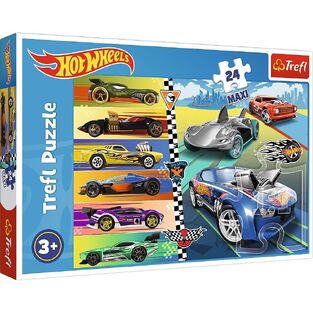 TREFL MAXI ΠΑΖΛ 24τεμ FAST HOT WHEELS 14362