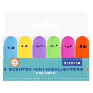 STARPAK ΣΕΤ ΑΡΩΜΑΤΙΚΟΙ ΜΑΡΚΑΔΟΡΟΙ ΥΠΟΓΡΑΜΜΙΣΗΣ MINI 6 ΧΡΩΜΑΤΑ 518459
