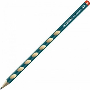 STABILO ΜΟΛΥΒΙ EASYGRAPH SLIM ΓΙΑ ΔΕΞΙΟΧΕΙΡΑ ΠΡΑΣΙΝΟ ΣΚΟΥΡΟ 326 HB 0919