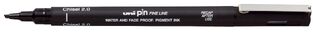 UNIBALL ΜΑΡΚΑΔΟΡΑΚΙ PIN FINE LINE CHISEL 2.0mm ΠΛΑΚΕ ΜΥΤΗ