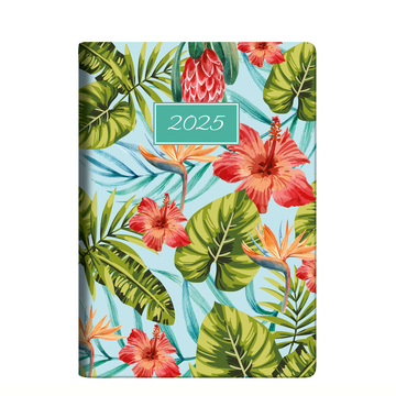 2025 ΗΜΕΡΟΛΟΓΙΟ ΗΜΕΡΗΣΙΟ ΜΙΚΡΟ 9x13cm TROPICAL FLOWERS 2 70599004 (ΘΕΟΦΥΛΑΚΤΟΣ)