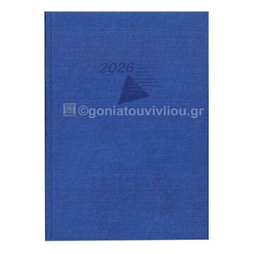 2026 ΗΜΕΡΟΛΟΓΙΟ ΗΜΕΡΗΣΙΟ ΥΠΟΚΙΤΡΙΝΟ 17x24cm FAN ΜΠΛΕ ΗΛΕΚΤΡΙΚ 61 (ΠΛΑΝΟΓΡΑΜΜΑ)