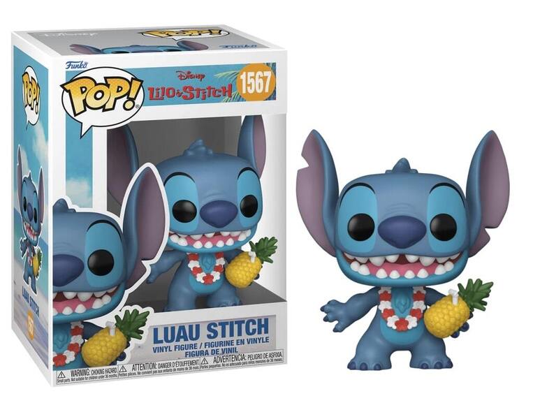 FUNKO POP DISNEY LILO AND STITCH LUAU STITCH VINYL FIGURE