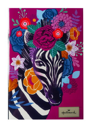 BACK ME UP HALLMARK ΤΕΤΡΑΔΙΟ ΚΑΡΦΙΤΣΑ 17x25cm 40φ ZEBRA 33324400