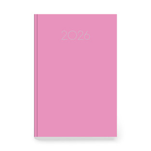 2026 ΗΜΕΡΟΛΟΓΙΟ ΗΜΕΡΗΣΙΟ SIMPLE 17x25cm ΡΟΖ 355765 (ΤΡΙΠΕΡΙΝΑ)