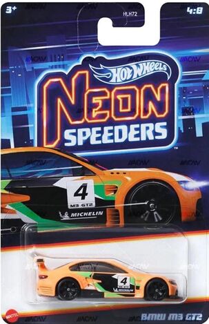 MATTEL HOT WHEELS NEON SPEEDERS AYTOKINHTAKI BMW M3  GT2 HLH72 / HRW78