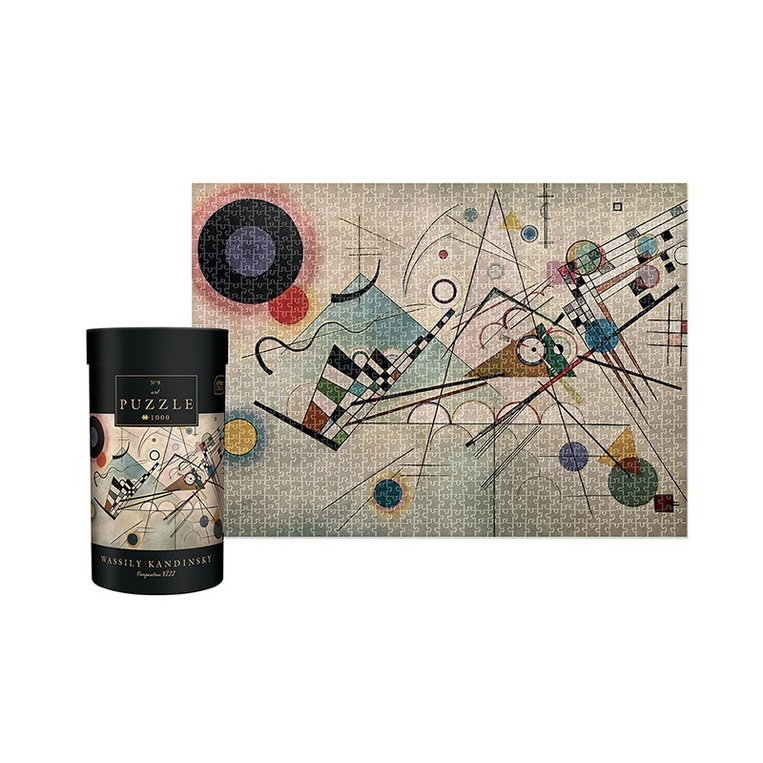 INTERDRUK ART ΠΑΖΛ 1000 ΤΕΜΑΧΙΩΝ 67x48cm WASSILY KANDINSKY COMPOSITION VIII No8