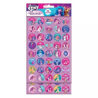ΑΥΤΟΚΟΛΛΗΤΑ ΕΠΙΒΡΑΒΕΥΣΗΣ 80τεμ 2φ MY LITTLE PONY 483120