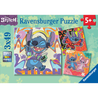 RAVENSBURGER ΠΑΖΛ 3X49τεμ STITCH ΚΑΛΟΚΑΙΡΙ 12001070