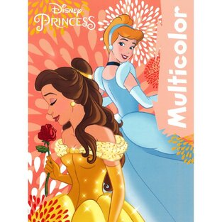 DISNEY ΒΙΒΛΙΟ ΖΩΓΡΑΦΙΚΗΣ ΜΕ ΠΡΟΤΥΠΩΜΕΝΑ ΣΧΕΔΙΑ PRINCESS 32σελ 658131