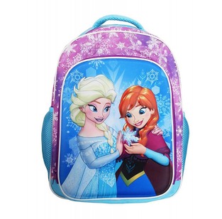 ΤΣΑΝΤΑ ΔΗΜΟΤΙΚΟΥ 3D FROZEN ΨΥΧΡΑ ΚΑΙ ΑΝΑΠΟΔΑ ΕΛΣΑ ΚΑΙ ΑΝΝΑ 2 ΘΗΚΕΣ ΛΙΛΑ ΓΑΛΑΖΙΟ 0561439