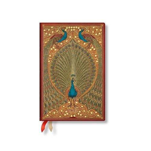 2027 ΗΜΕΡΟΛΟΓΙΟ ΗΜΕΡΗΣΙΟ PAPERBLANKS MINI 9,5x14cm HAFIZ S PEACOCKS (ΣΚΛΗΡΟ ΕΞΩΦΥΛΛΟ) DE18880
