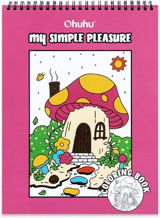OHUHU COLORING BOOK MY SIMPLE PLEASURE 83000 65
