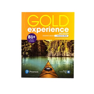 GOLD EXPERIENCE B1+ STUDENT BOOK (WITH INTERACTIVE E BOOK WITH DIGITAL RESOURCES AND APP) (SECOND EDITION)