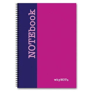 WHYNOTE ΤΕΤΡΑΔΙΟ ΣΠΙΡΑΛ Α4 (21x29,7cm) 3 ΘΕΜΑΤΩΝ 90φ DUAL ΦΟΥΞΙΑ 810013