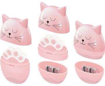 STYLEX ΓΟΜΑ ΞΥΣΤΡΑ CAT ΓΑΤΟΥΛΑ ΡΟΖ 42600