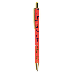 CRESCO LOOP ΣΤΥΛΟ ΜΕ ΚΟΥΜΠΙ 1.0mm ΚΟΚΚΙΝΟ (ΜΠΛΕ ΓΡΑΦΗ)