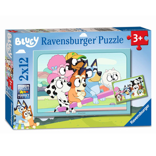 RAVENSBURGER ΠΑΖΛ 2x12τεμ BLUEY 56934