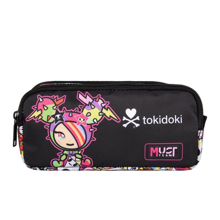 MUST TEAM ΚΑΣΕΤΙΝΑ ΒΑΡΕΛΑΚΙ ΜΕ 2 ΦΕΡΜΟΥΑΡ TOKIDOKI ΜΑΥΡΗ ΜΕ ΡΟΖ 490149