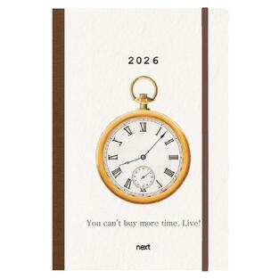 2026 ΗΜΕΡΟΛΟΓΙΟ ΗΜΕΡΗΣΙΟ 12x17cm FLEXI ΜΕ ΛΑΣΤΙΧΟ TRENDS TIME 020452726 (NEXT)