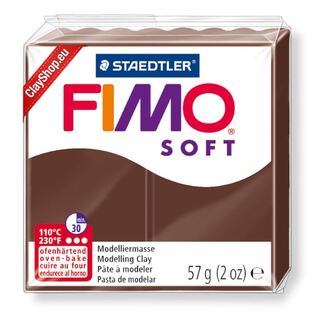 STAEDTLER FIMO SOFT ΠΗΛΟΣ ΠΟΥ ΨΗΝΕΤΑΙ ΚΑΦΕ 8020 75 56gr