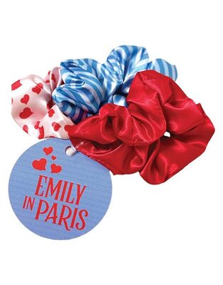 GIM ΛΑΣΤΙΧΑΚΙΑ SCRUNCHIES ΓΙΑ ΜΑΛΛΙΑ EMILY IN PARIS 35102005