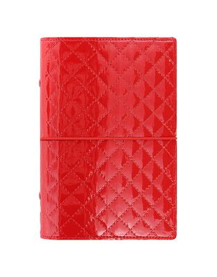 FILOFAX PERSONAL DOMINO LUXE RED ORGANISER 027988