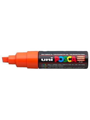 POSCA ΜΑΡΚΑΔΟΡΟΣ ΧΟΝΔΡΟΣ PC8KT ΠΟΡΤΟΚΑΛΙ (ORANGE)