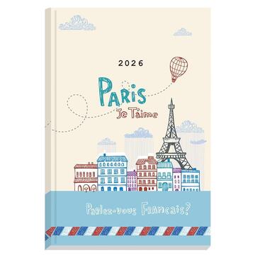 2026 ΗΜΕΡΟΛΟΓΙΟ ΗΜΕΡΗΣΙΟ 14x21cm ΣΚΛΗΡΟΔΕΤΟ GALLERY PARIS 022830526 (NEXT)